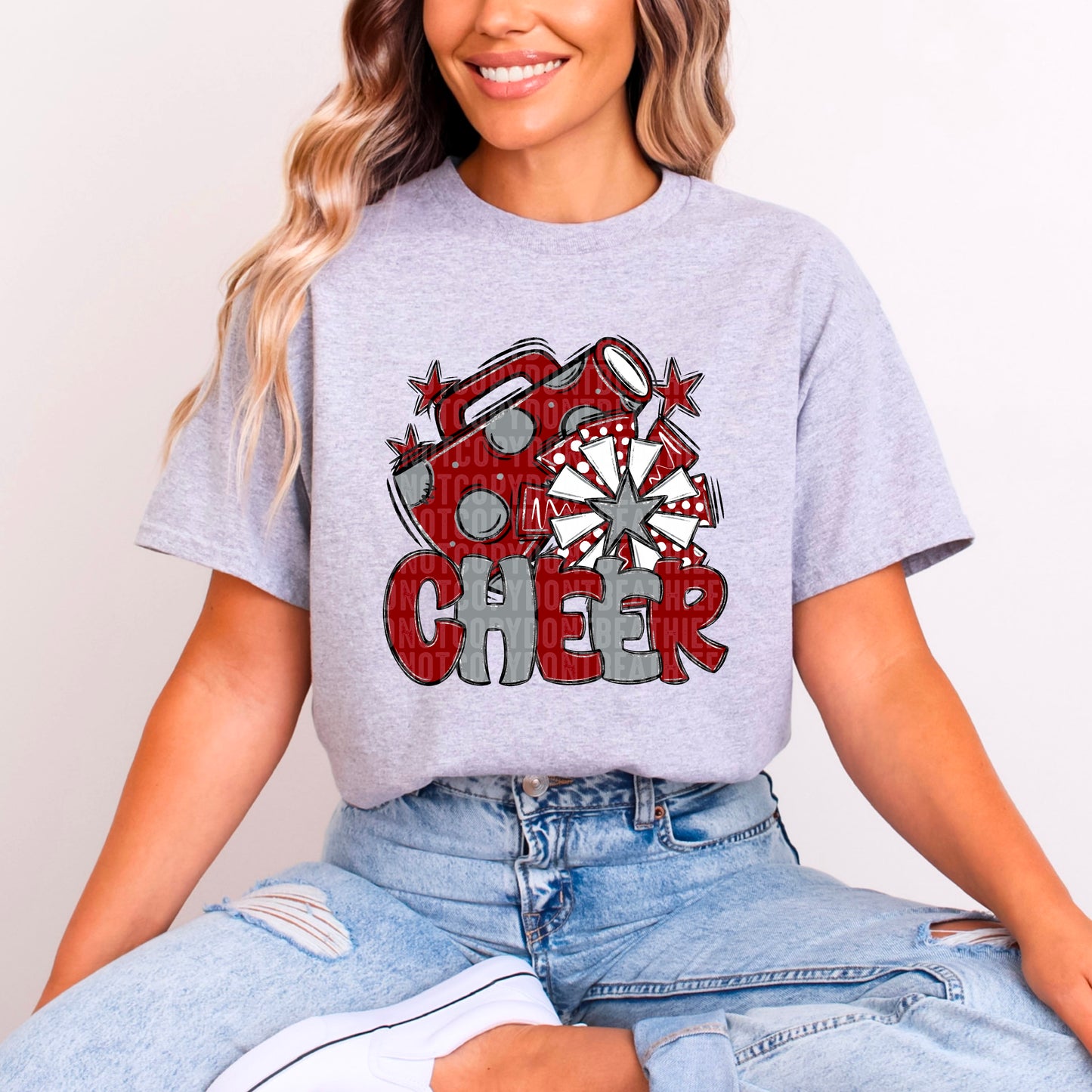 Cheer Bundle; Maroon & Grey