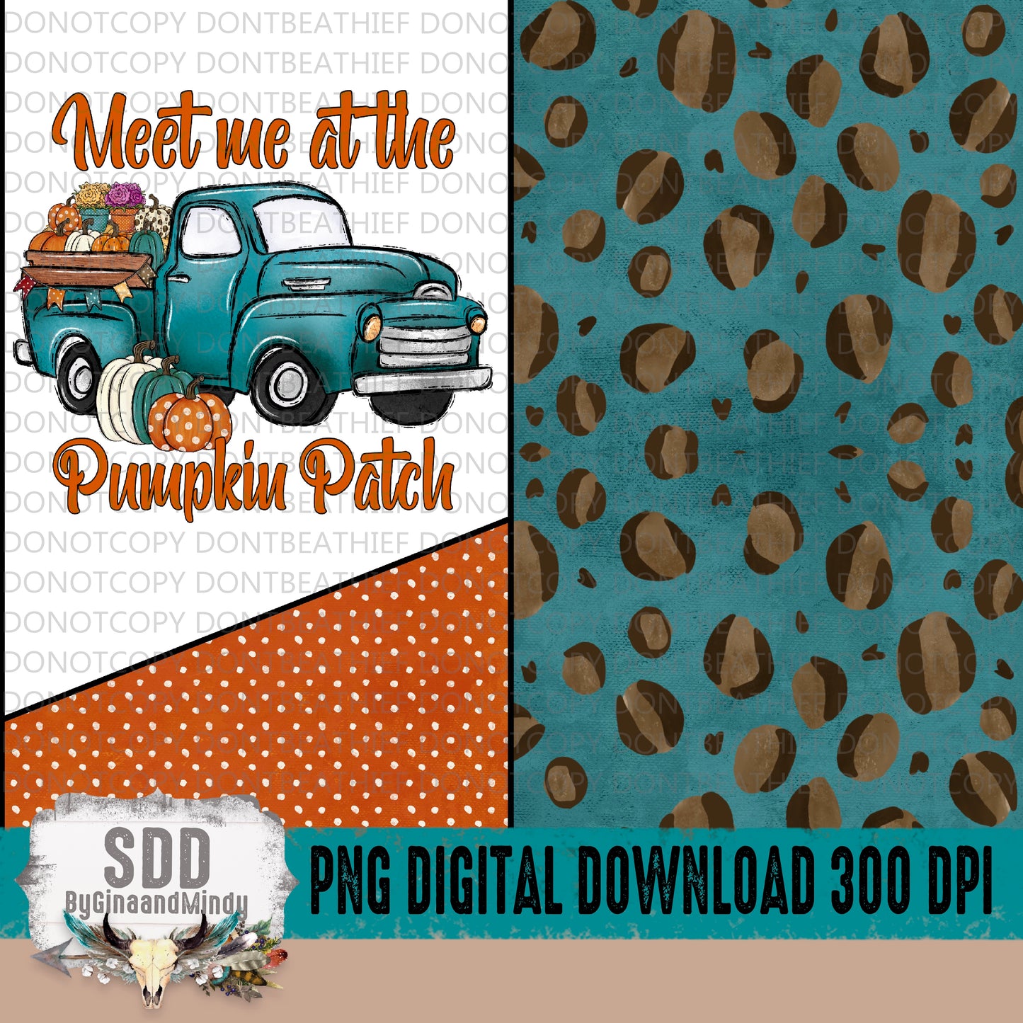 Meet Me at the Pumpkin Patch 20oz Digital Tumbler