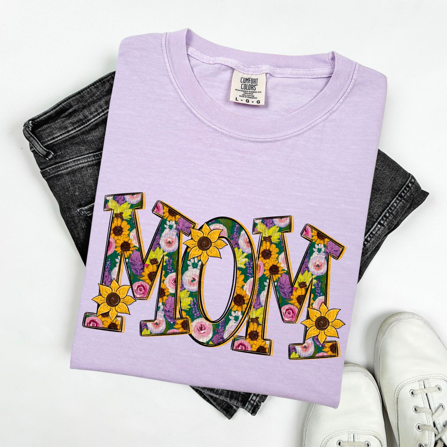Floral Sunflowers; Mom