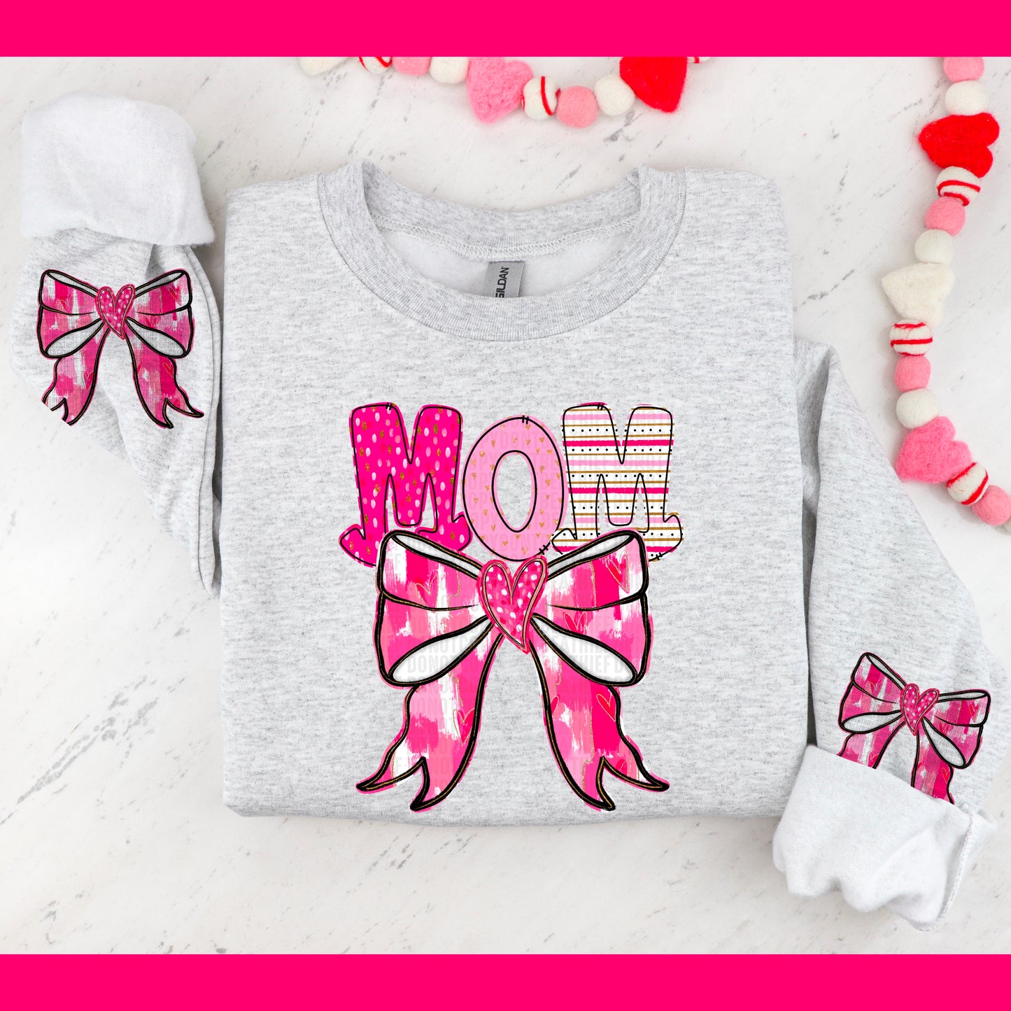 Coquette Valentines Day; Mom