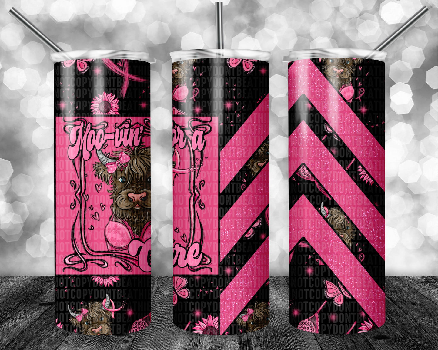 Moo-vin' For a Cure 20oz Tumbler