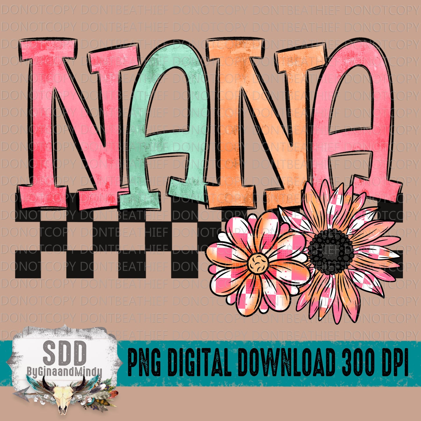 Nana Spring Checkered