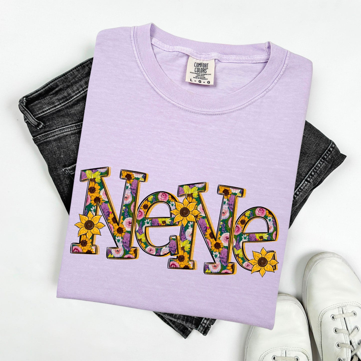 Floral Sunflowers; Nene