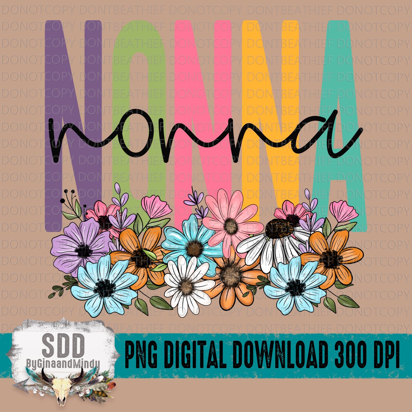 Spring Floral Name Collection; Nonna