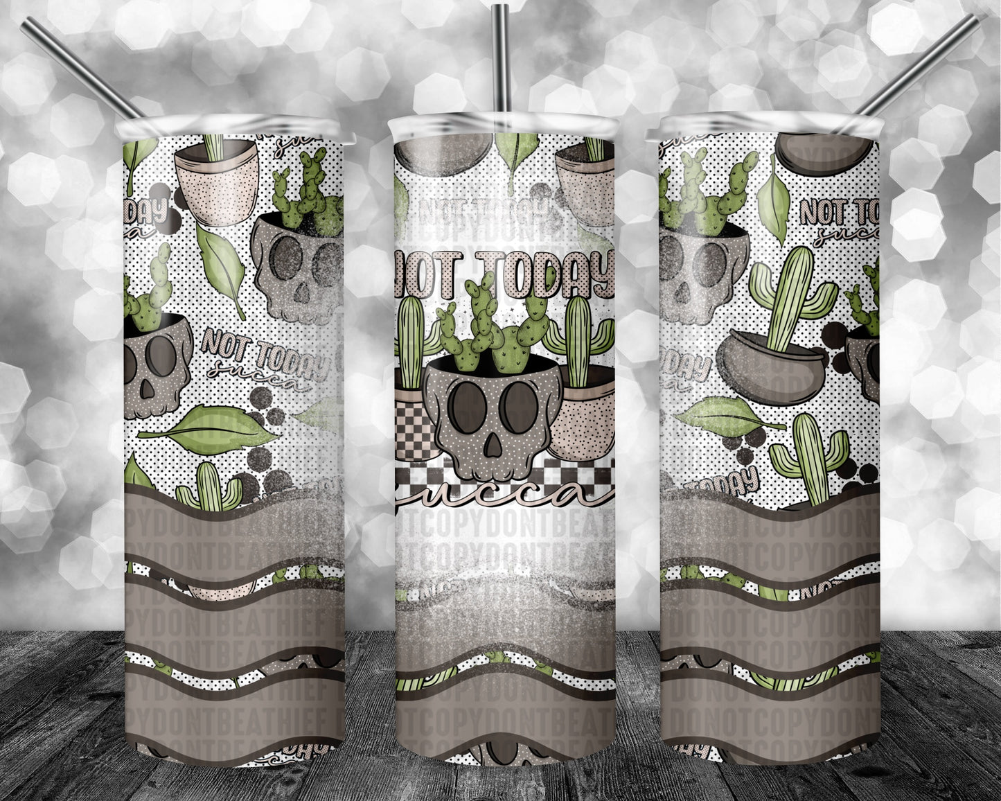 Not Today Succa 20oz Tumbler Bundle