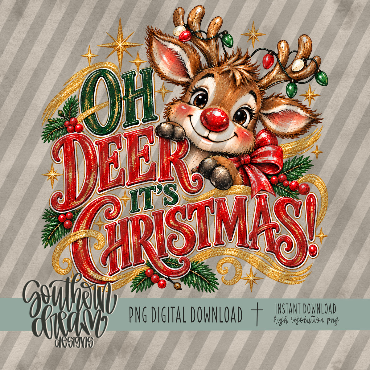 Oh Deer it's Christmas