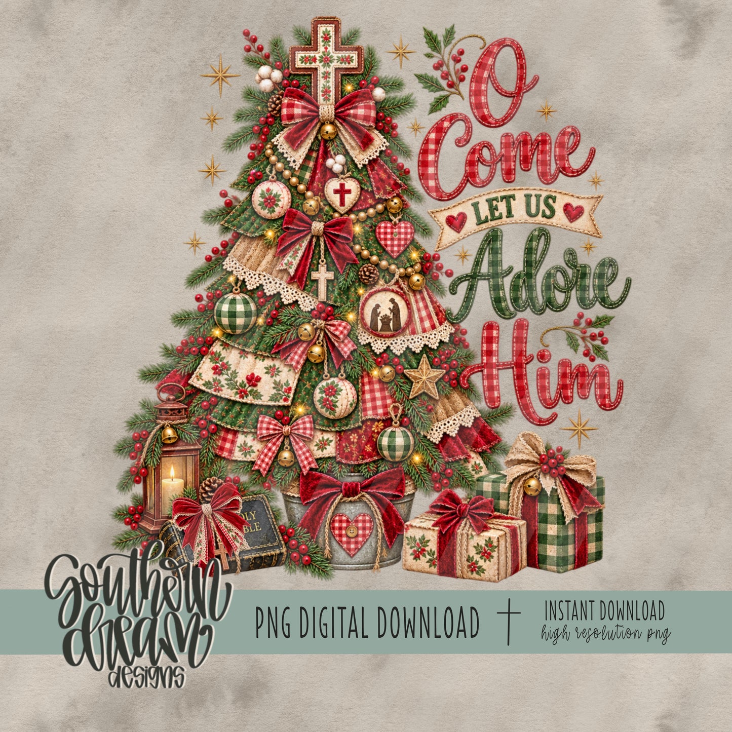 Oh Come Let Us Adore Him (Homespun Collection)