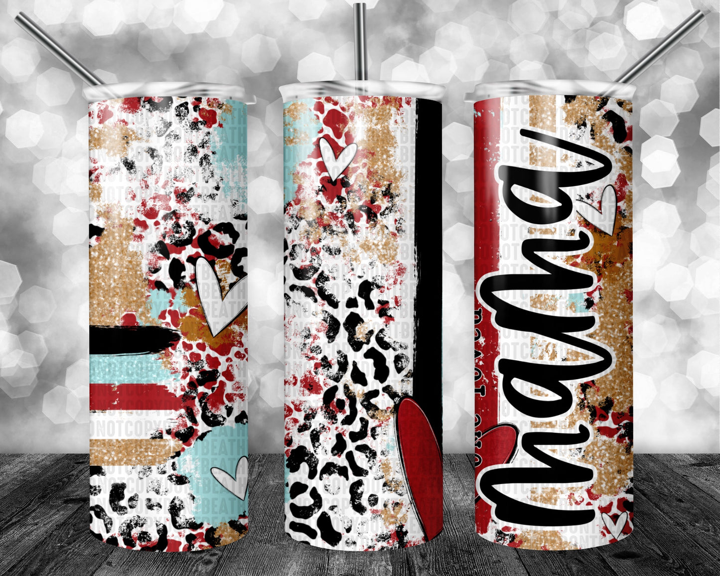 One Love Mama Digital Tumbler