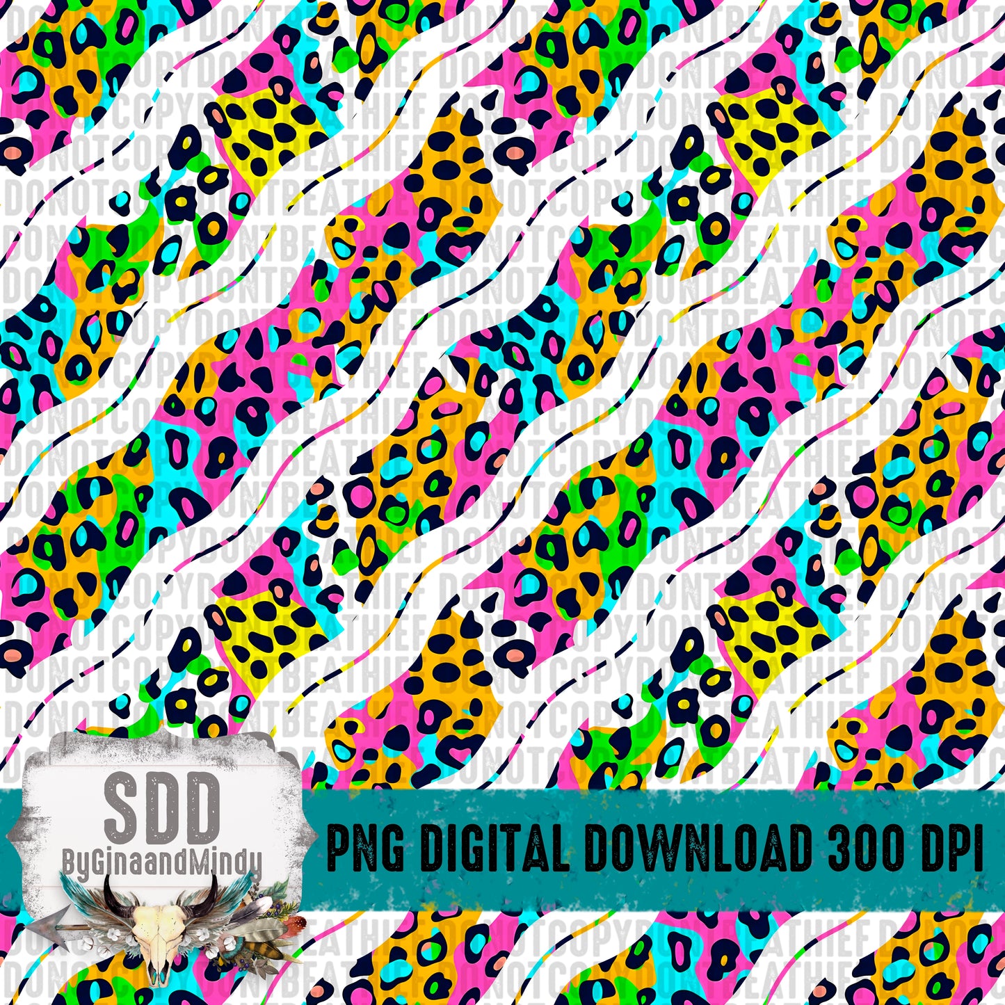 Leopard Seamless (Goes with Overstimulated Cat) Seamless Bundle