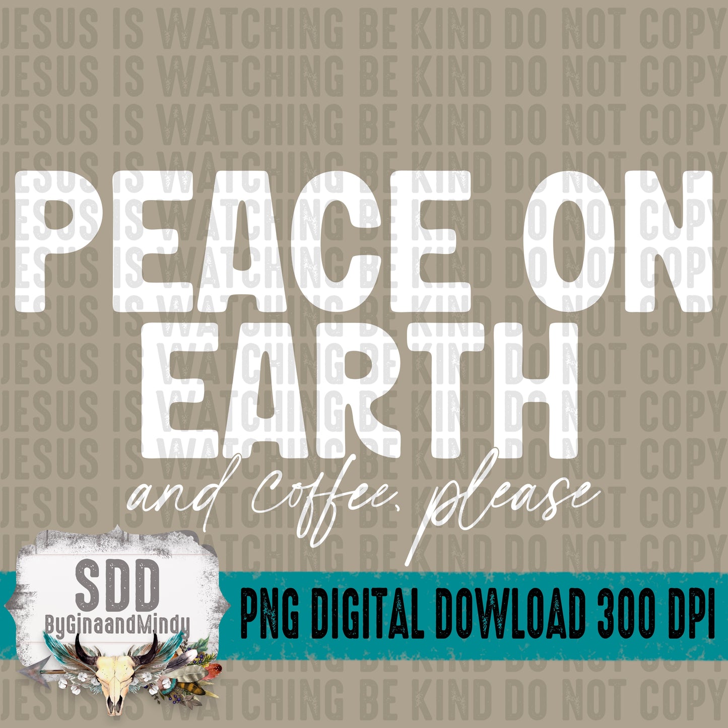 Peace on Earth and coffee, please Bundle