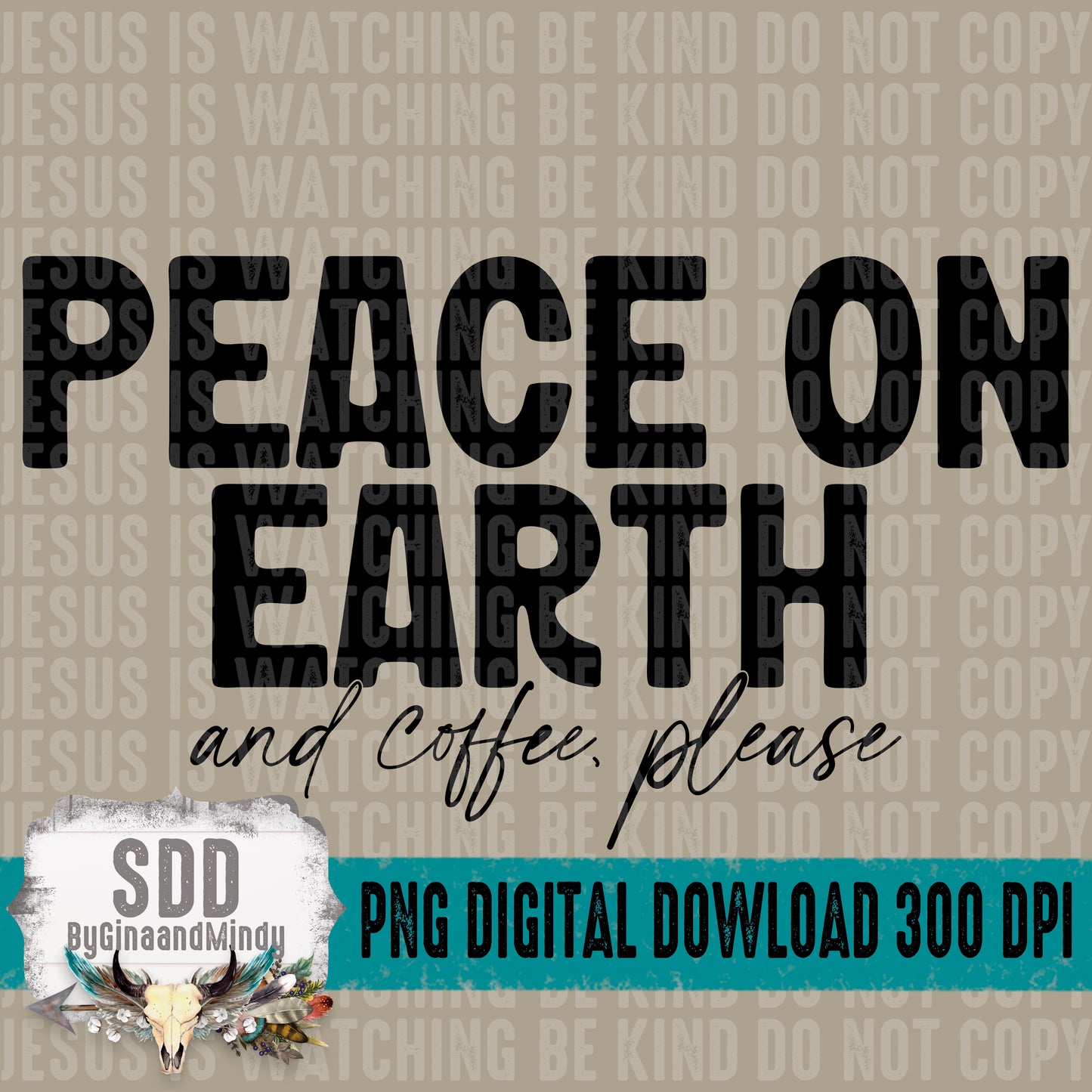 Peace on Earth and coffee, please Bundle