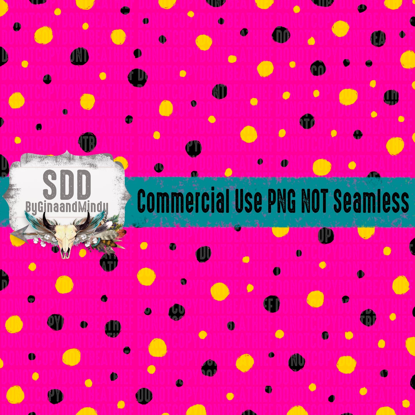 Pink and Yellow Flower Digital Bundle (Commercial Use Allowed)