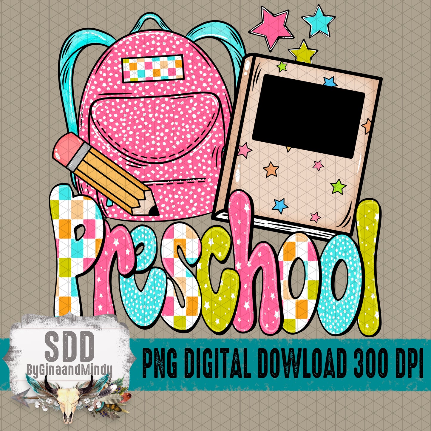 Backpack DIY Collection; Preschool Girl