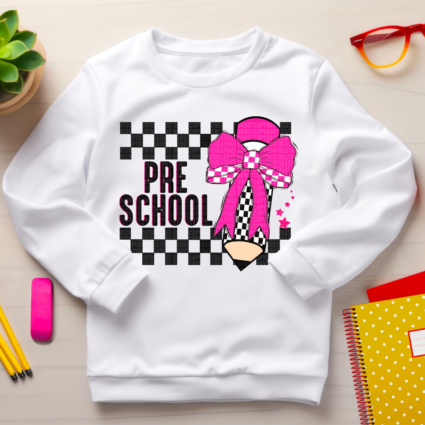 Preschool Grade Checkered