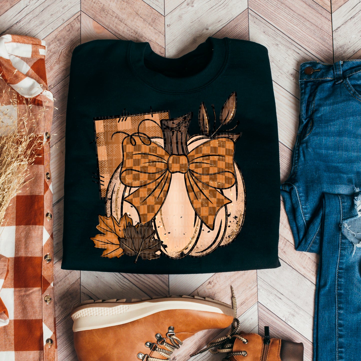 Fall Patchwork Doodle