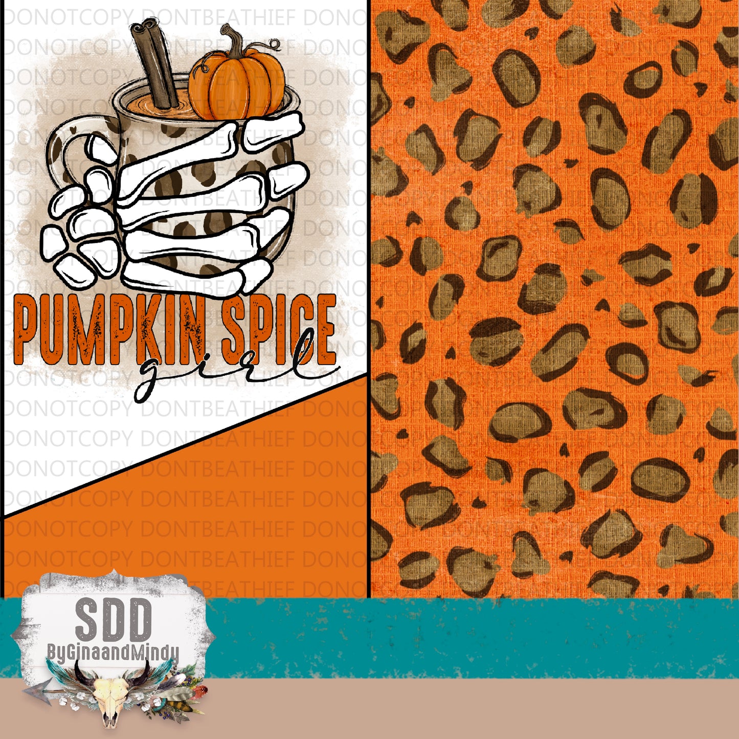 Pumpkin Spice Girl 20oz Tumbler