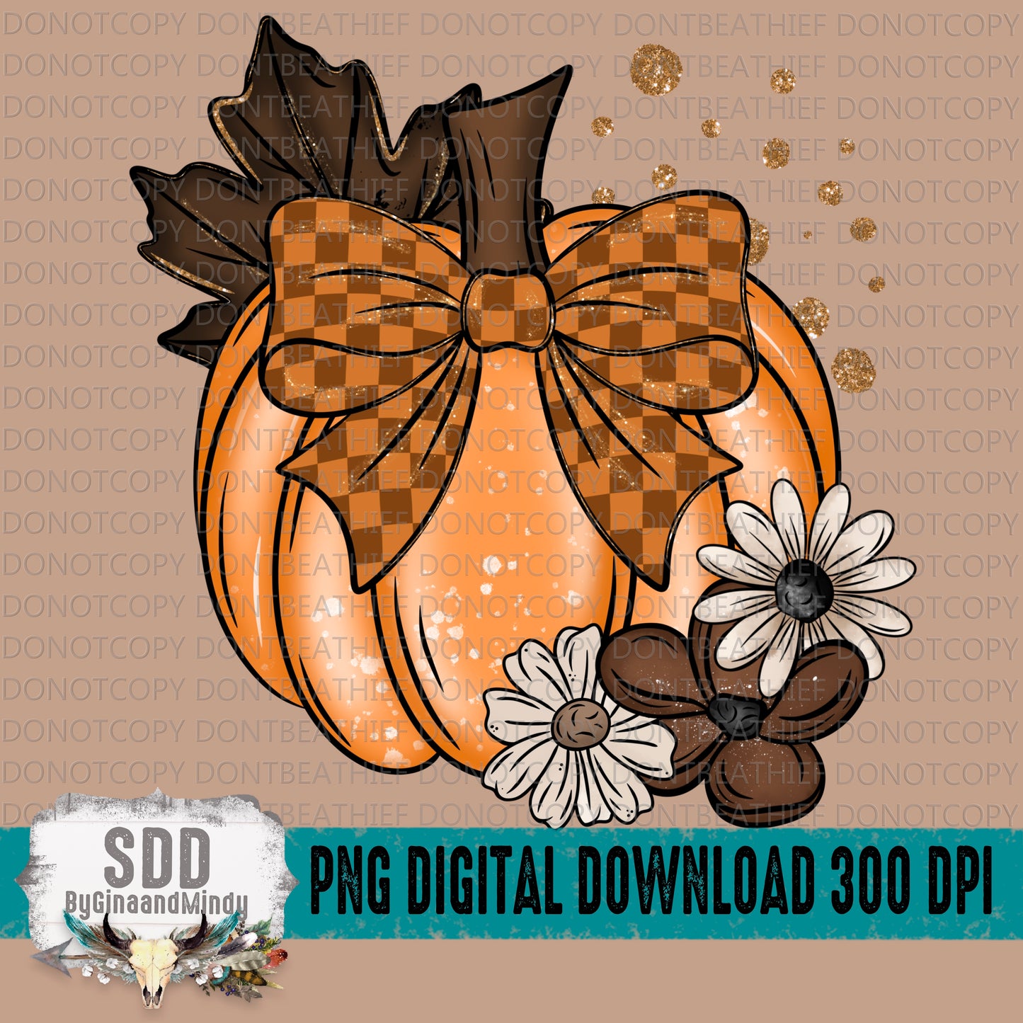 Pumpkin Floral