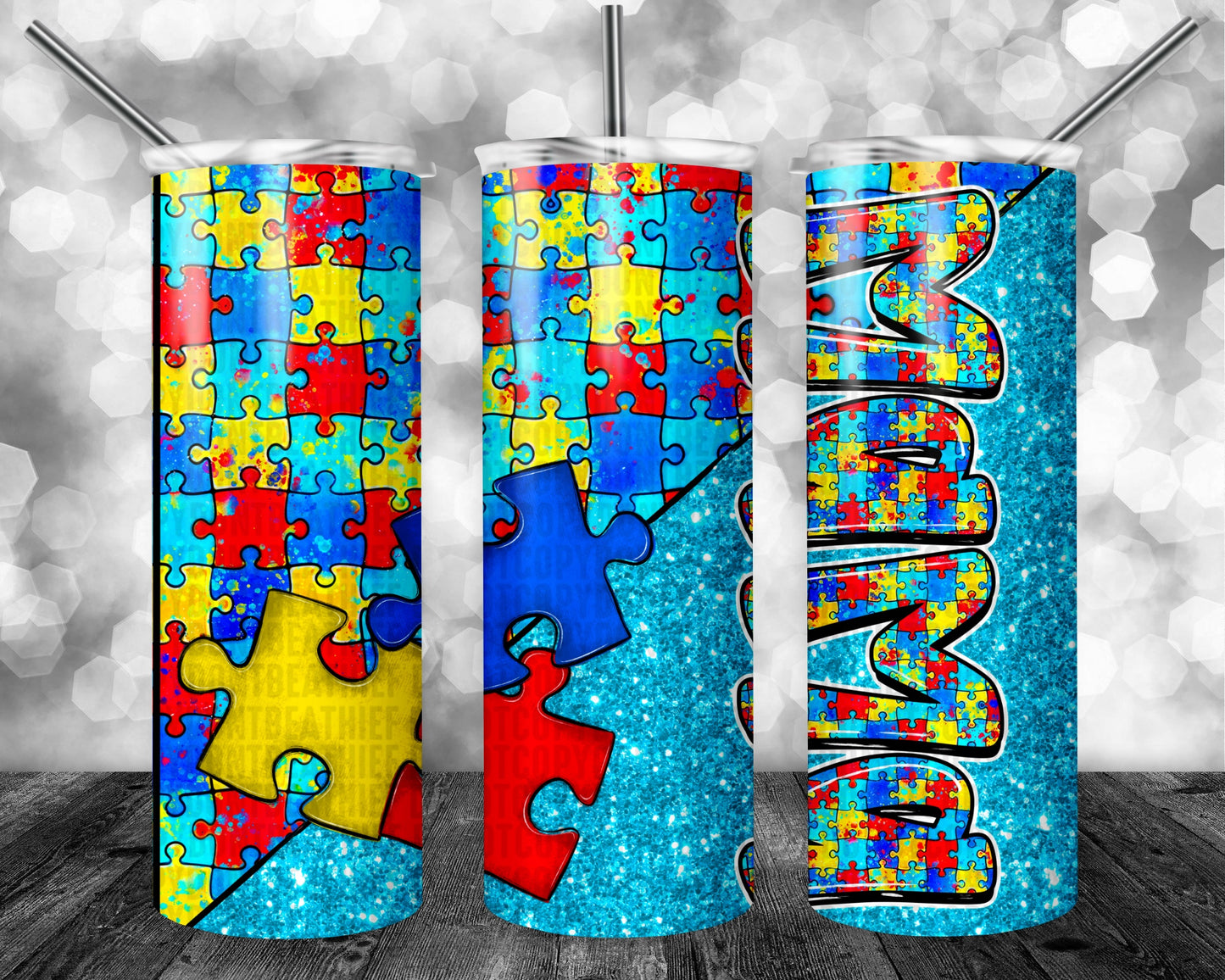 Mama|Mom Bundle (Autism) 20oz Tumbler