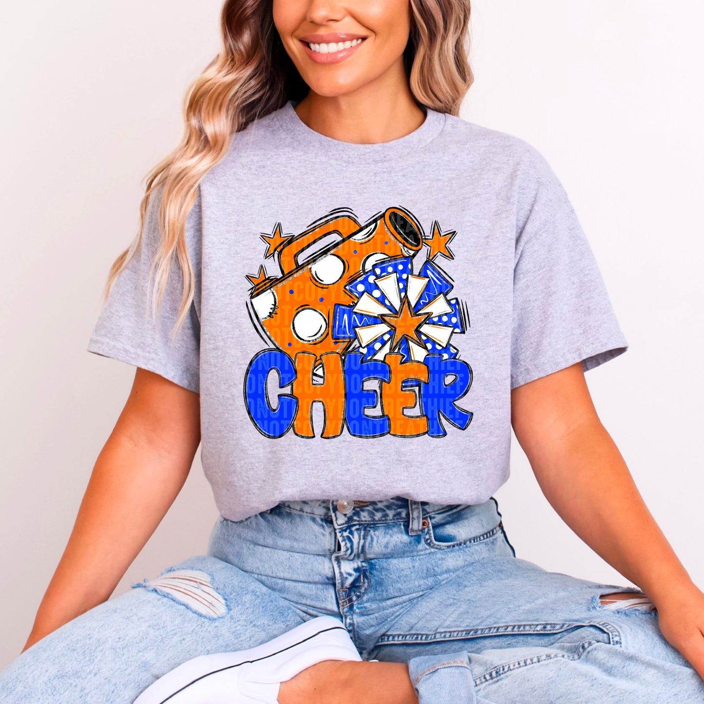 Cheer Bundle; Royal Blue & Orange