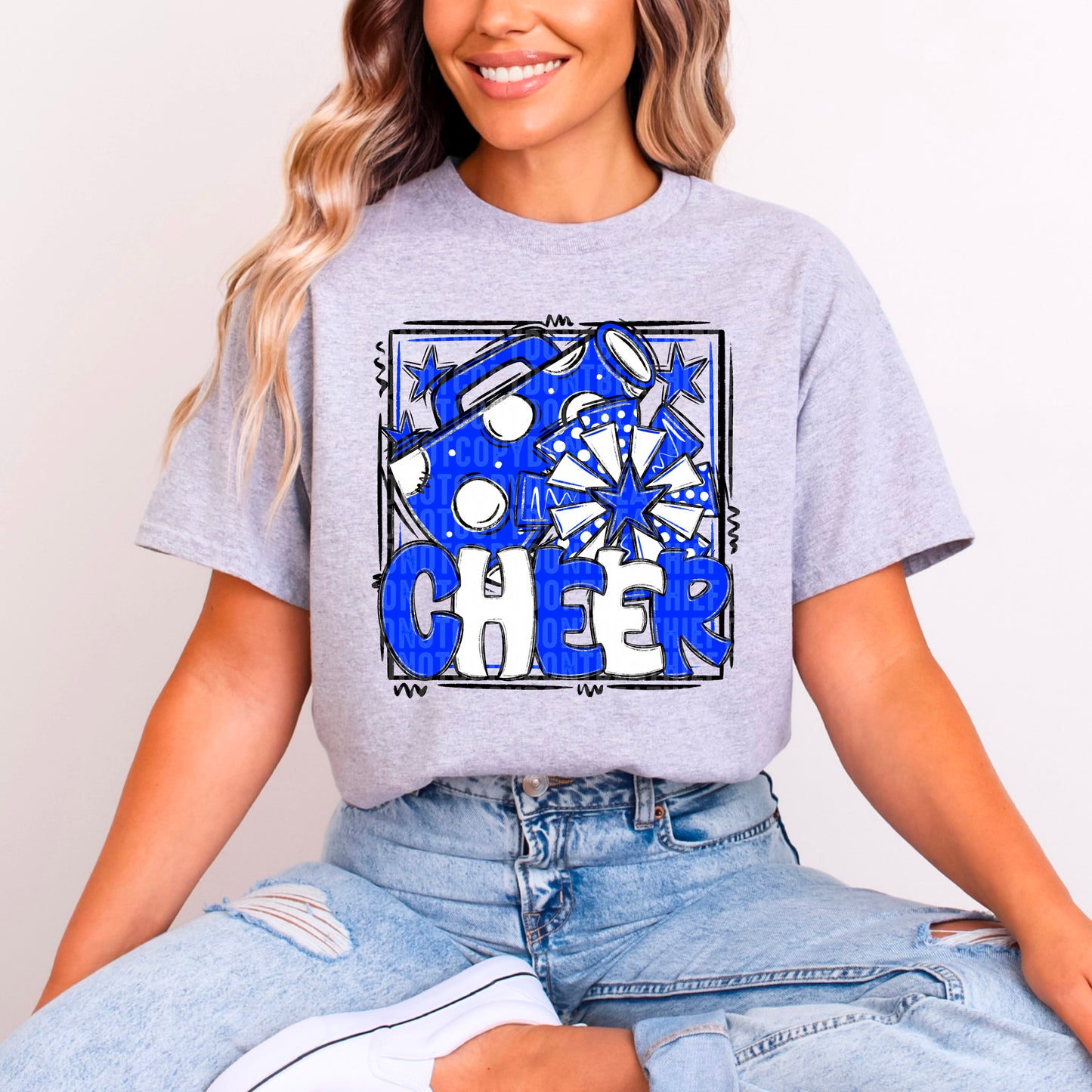 Cheer Bundle; Royal Blue & White