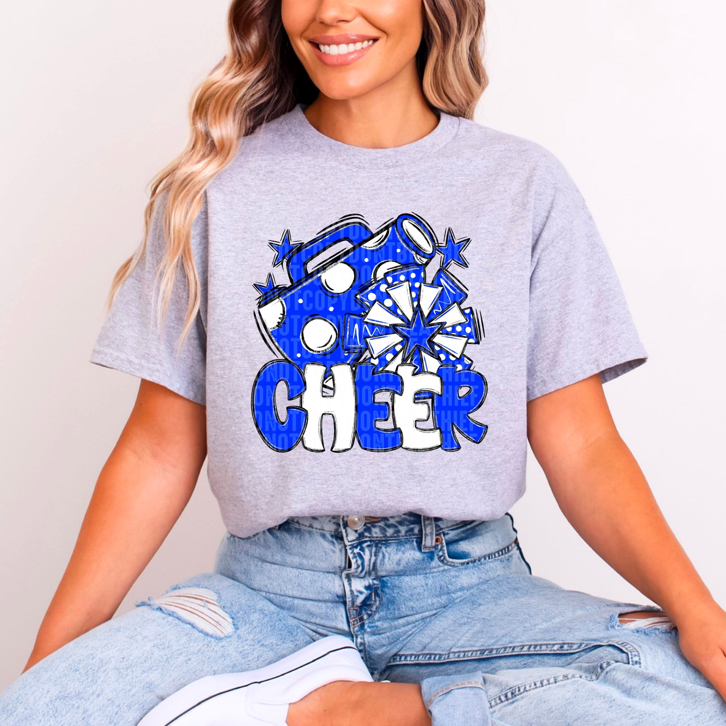Cheer Bundle; Royal Blue & White
