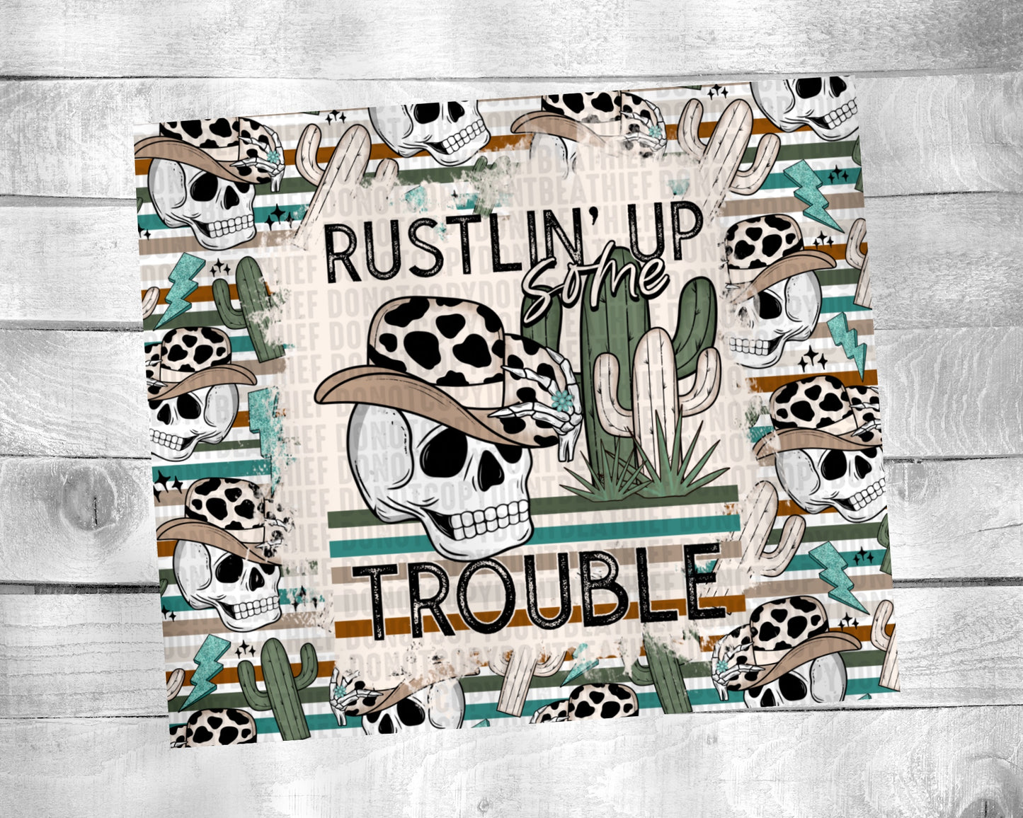 Rustlin' Up Some Trouble 20oz Tumbler