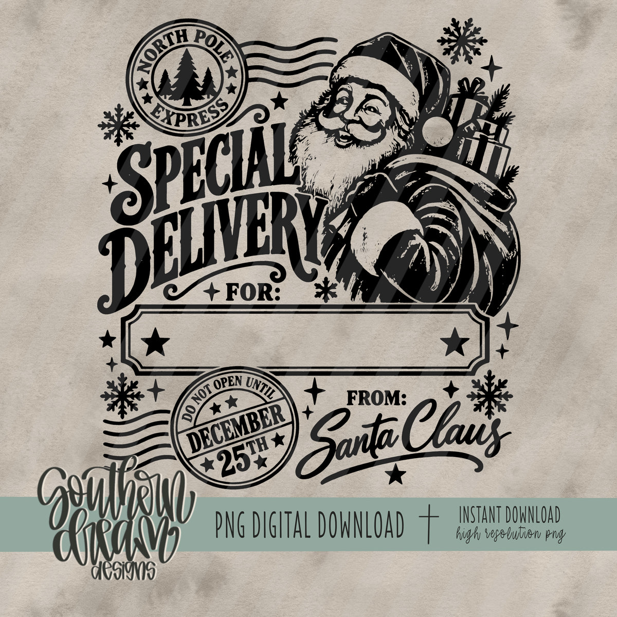 DIY Santa Bag Bundle Single Color