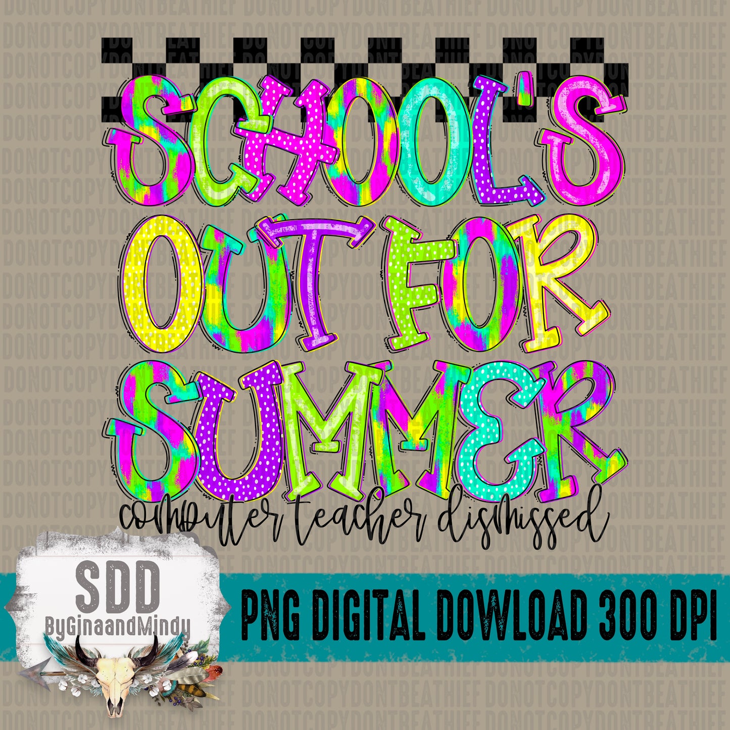 Schools Out For Summer; Assistant Principal, Computer Teacher, PE teacher, and Office Staff