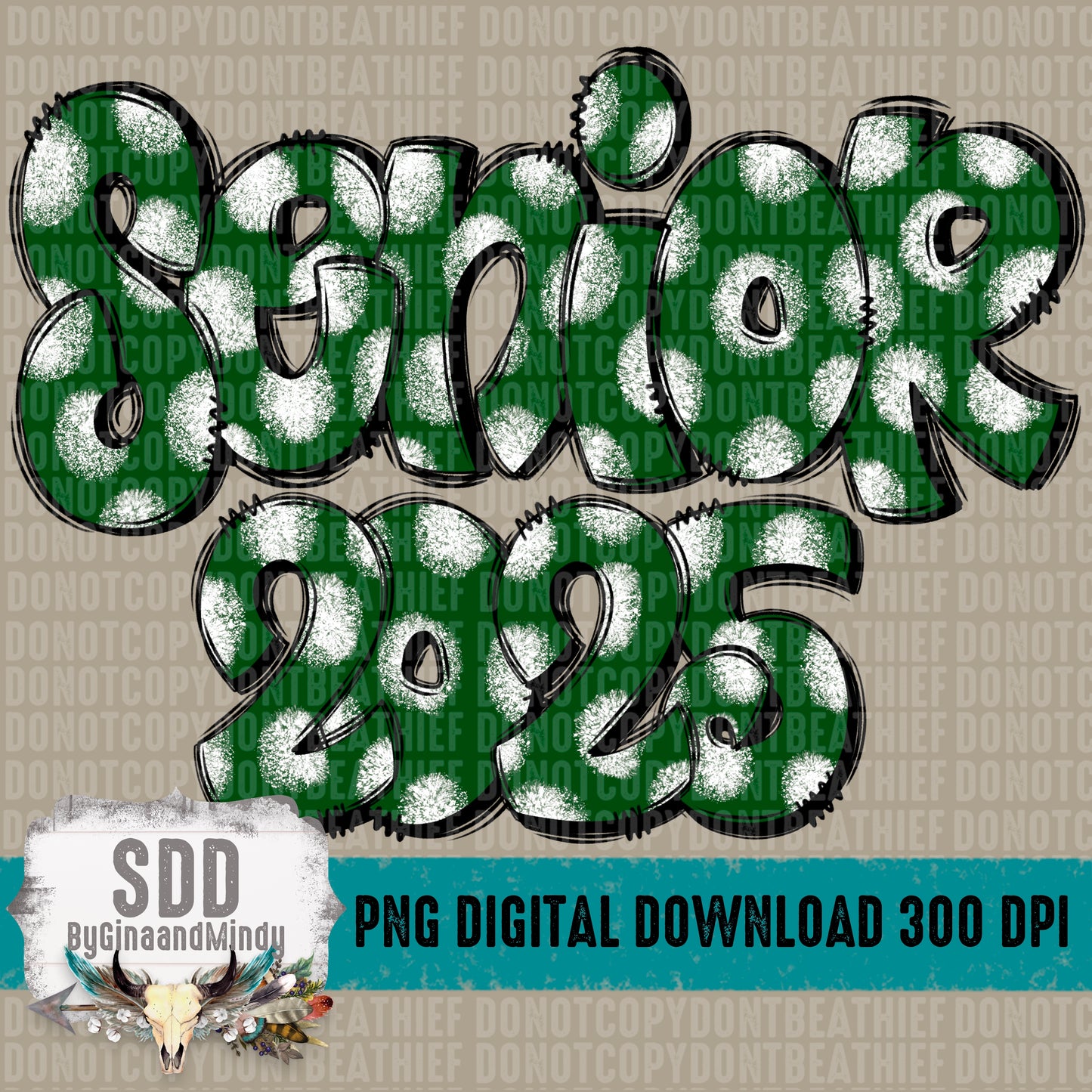Senior 2025 Doodle FG
