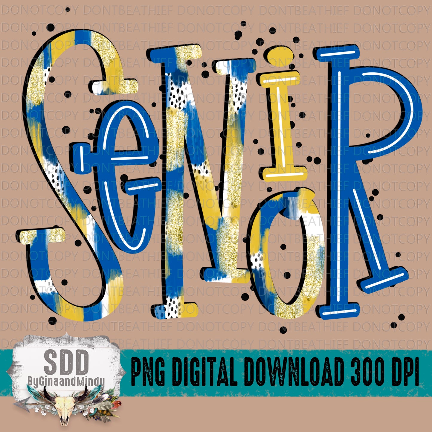 Senior (Blue/Gold)