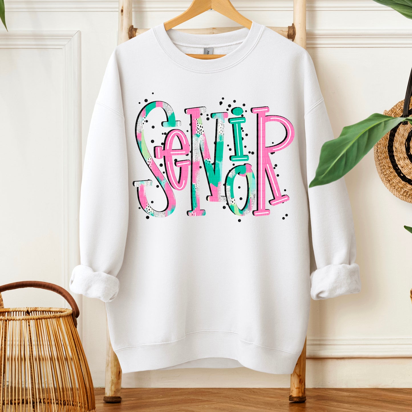 Senior (Pink/Turq/White)