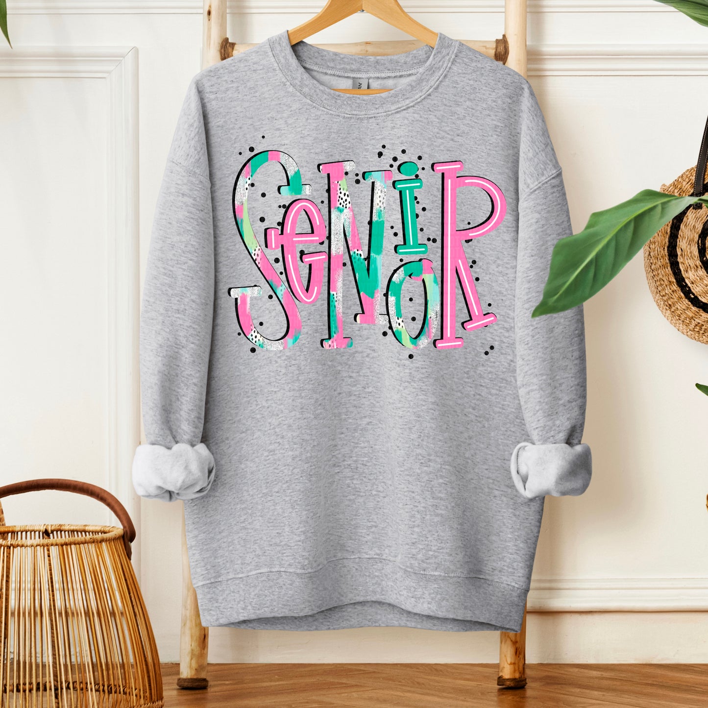 Senior (Pink/Turq/White)