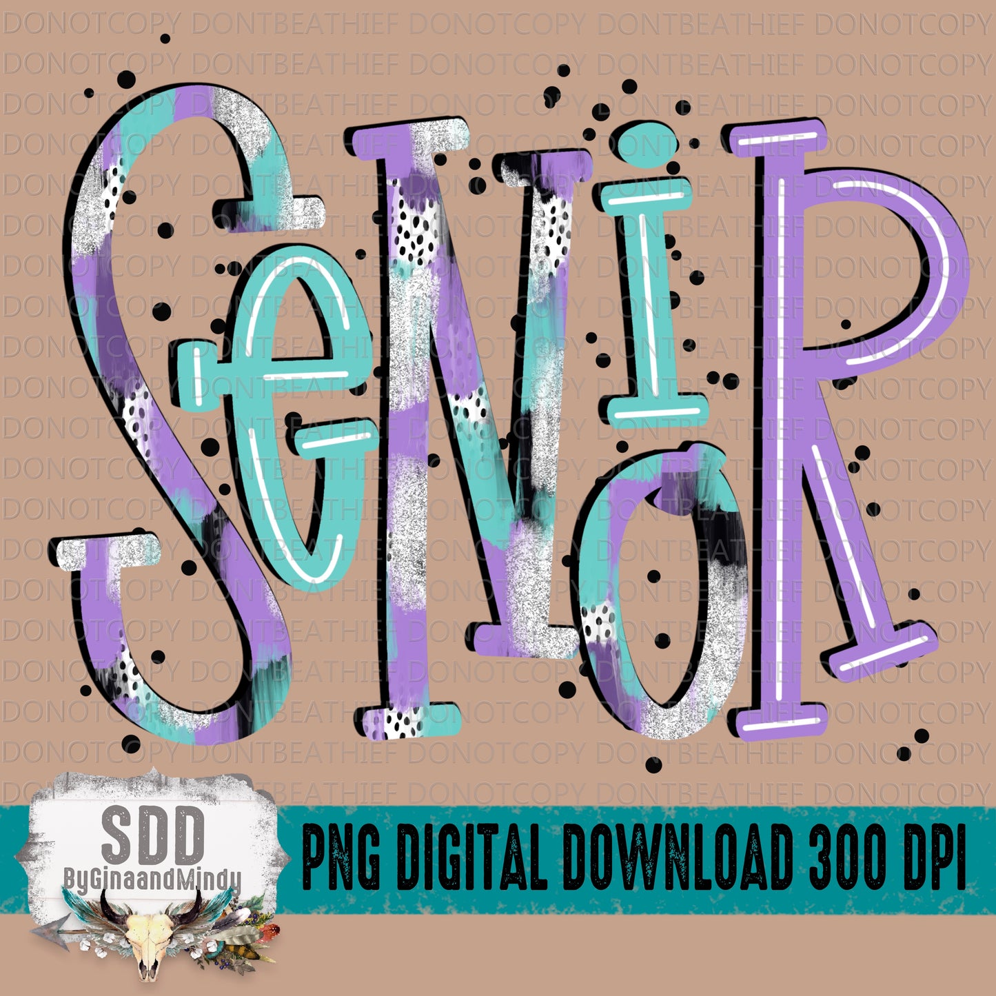 Senior (purple/aqua/blk)