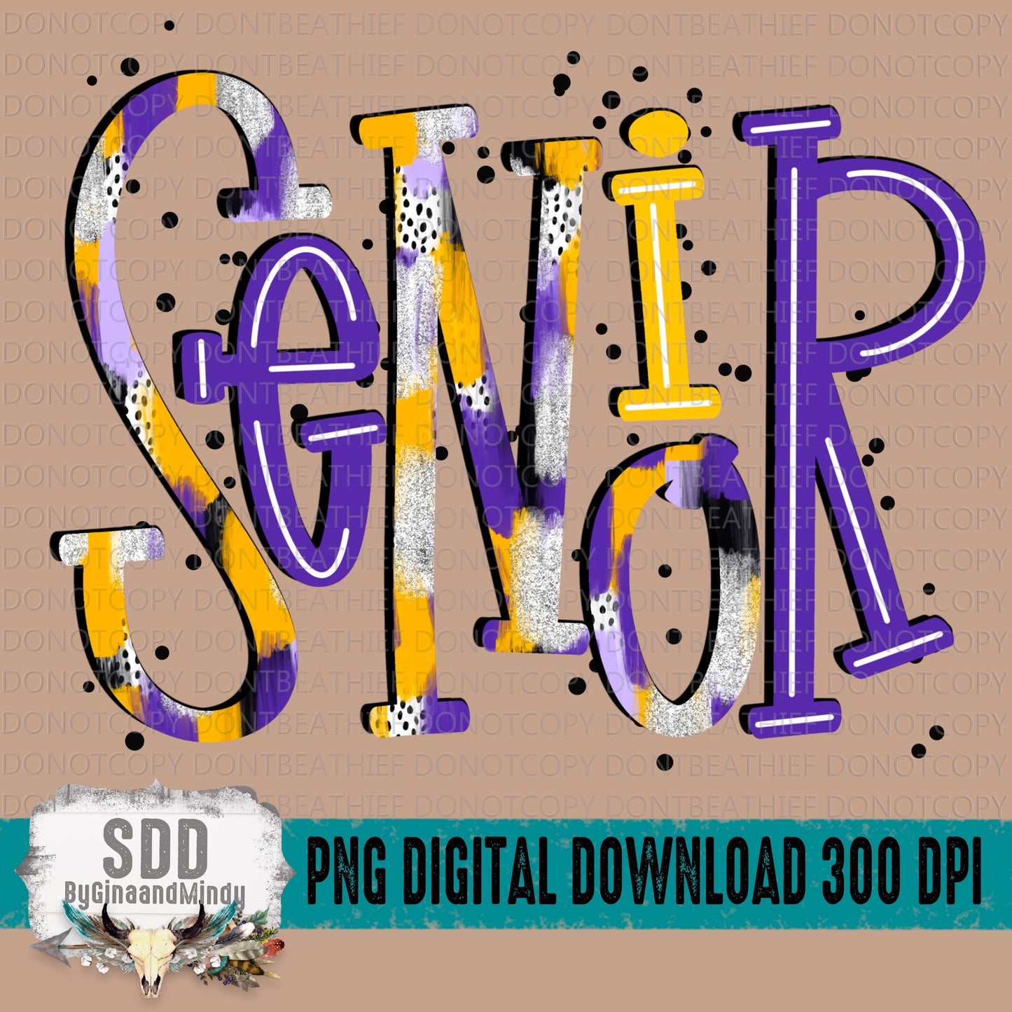 Senior (Purple/YellowGold)