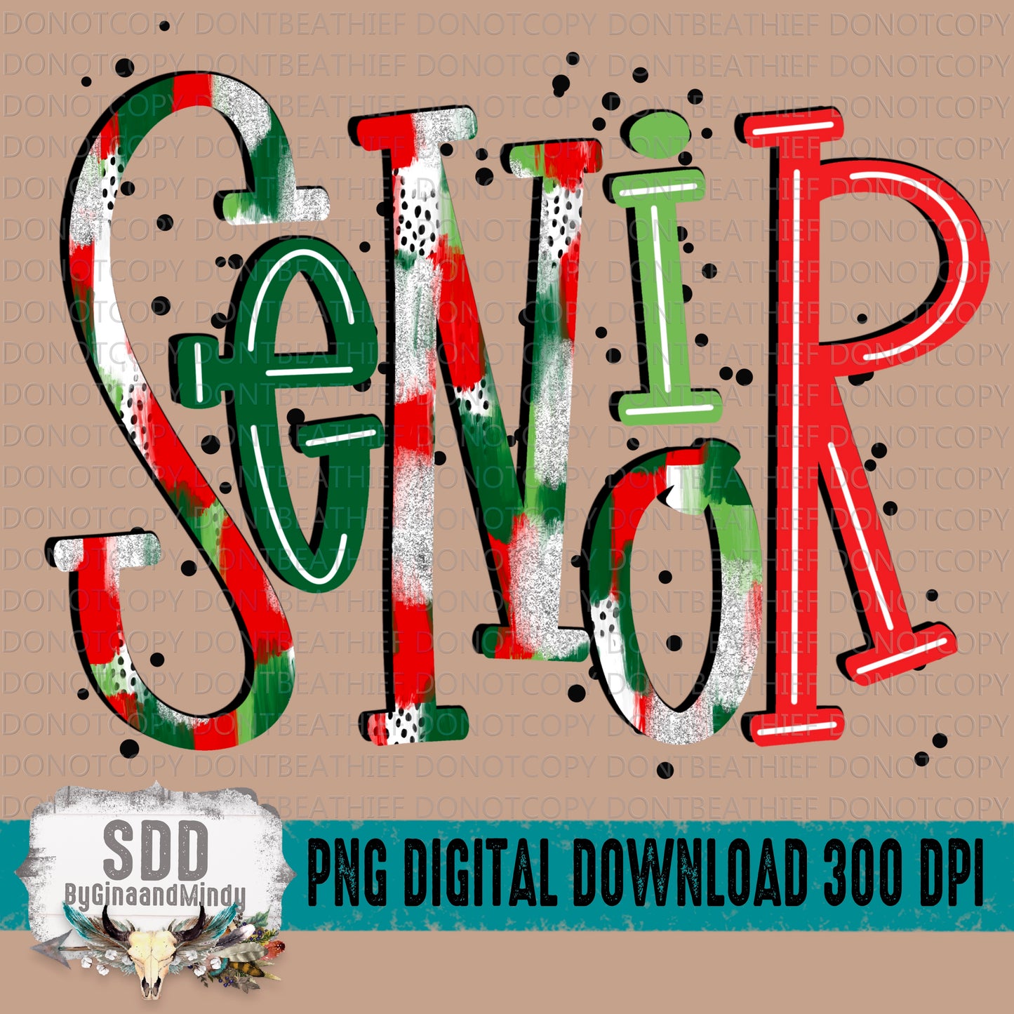 Senior (Red/Green/Silver)