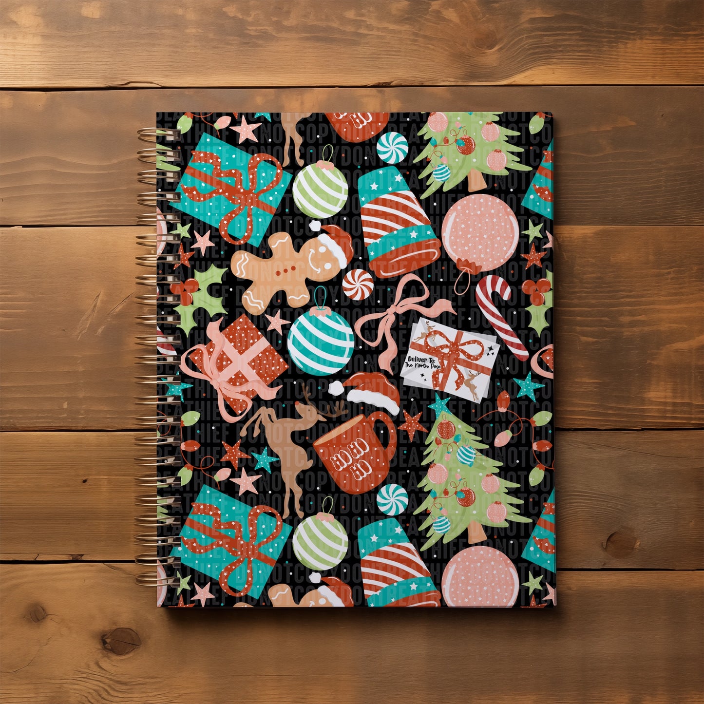 Simple Whimsical Christmas Seamless Bundle