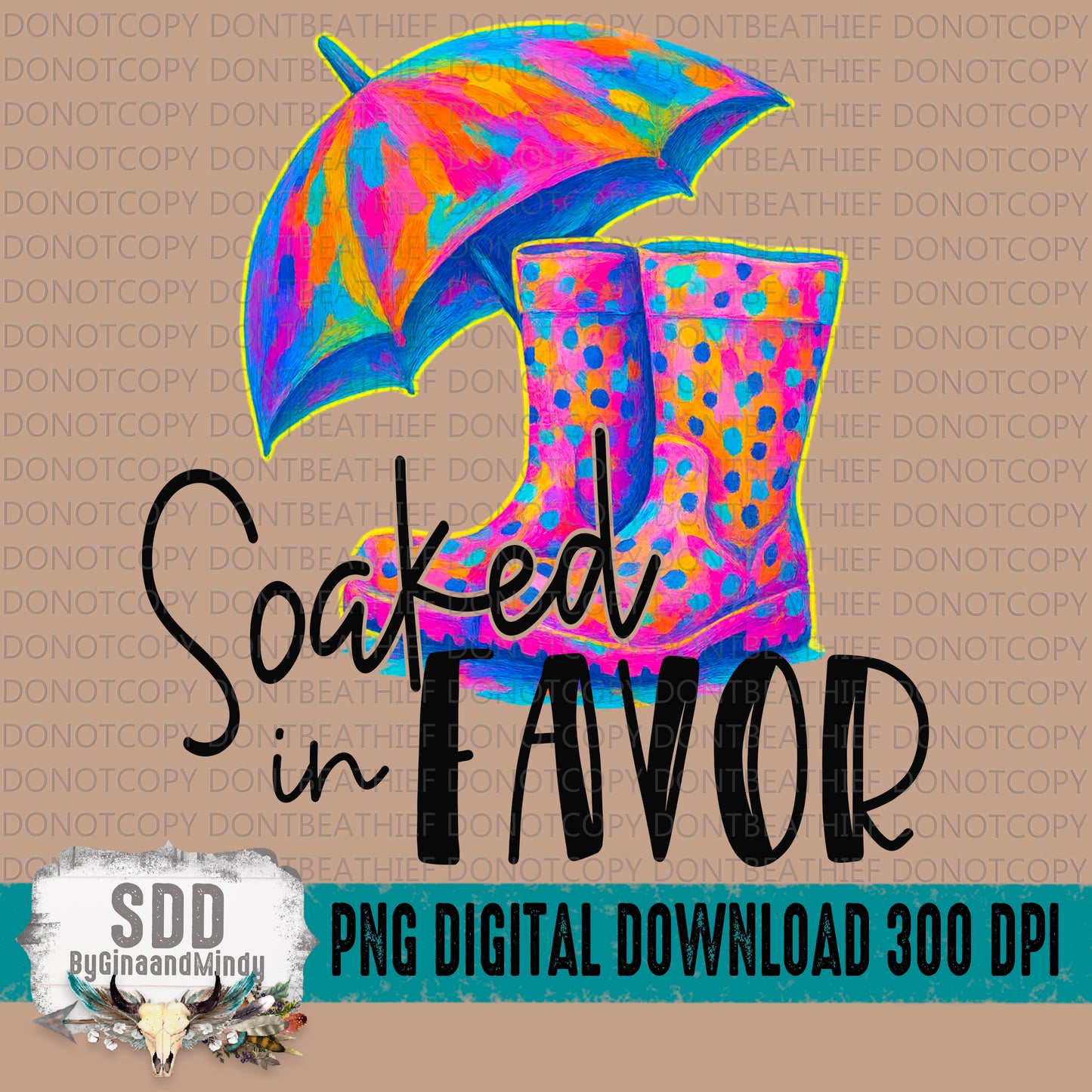 Soaked in Favor