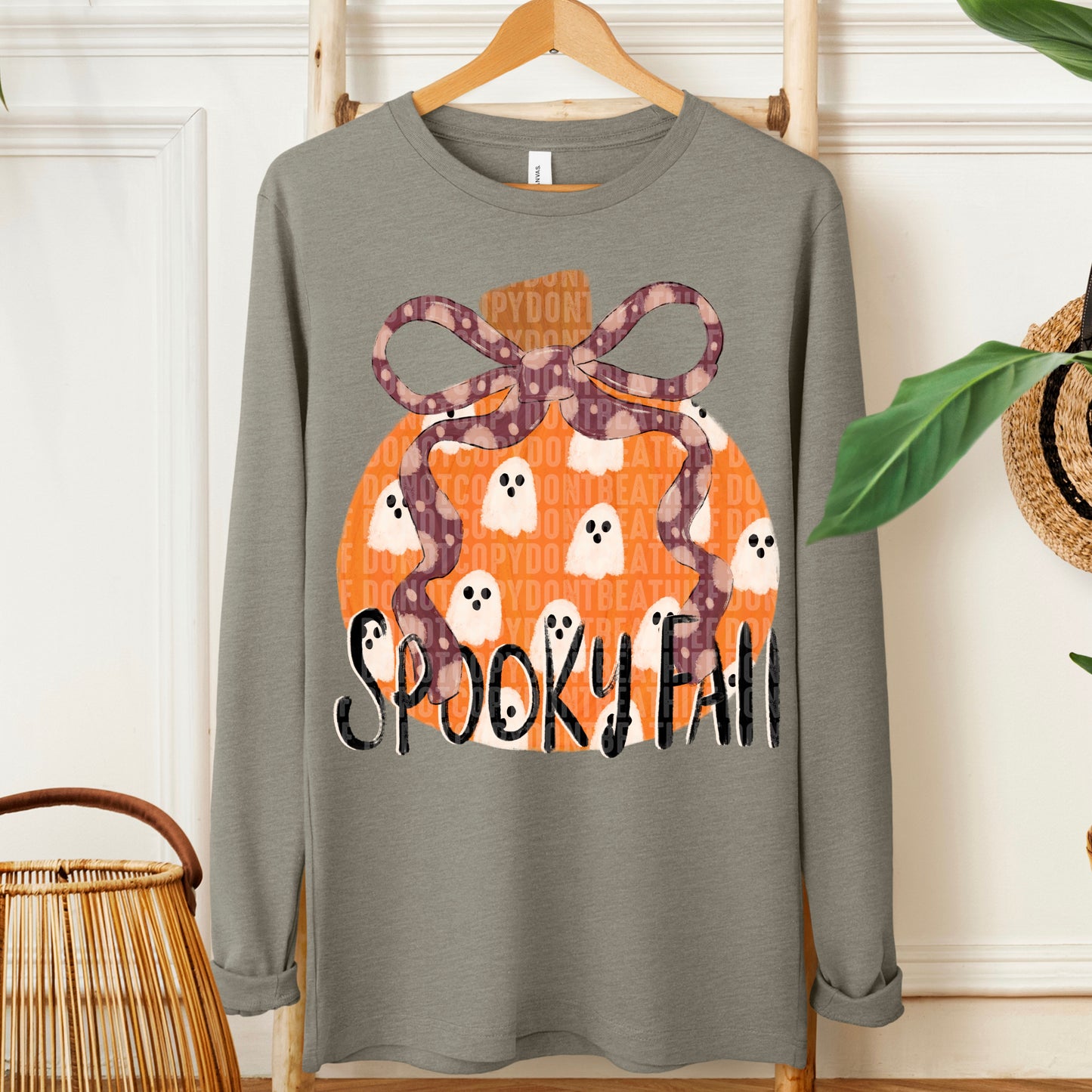 Spooky Fall Hand Drawn