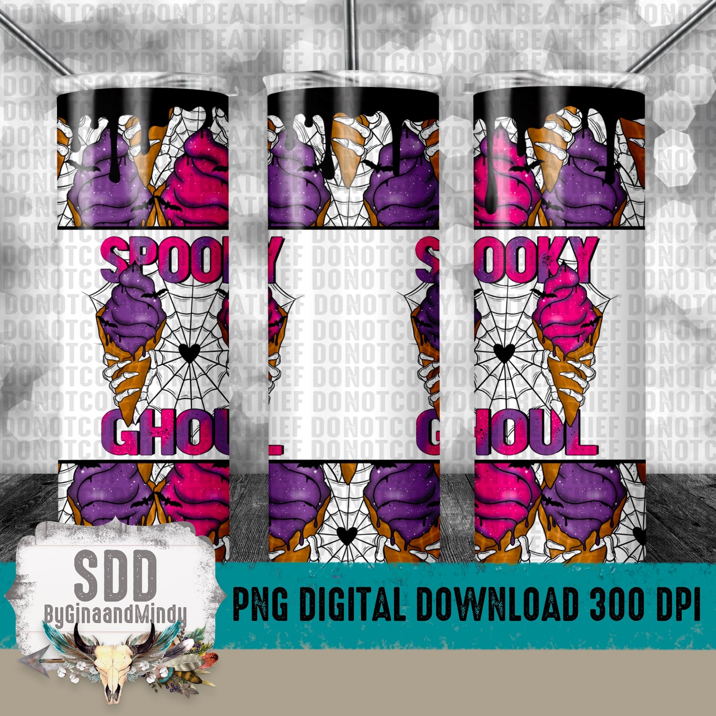 Spooky Ghoul 20oz Tumbler