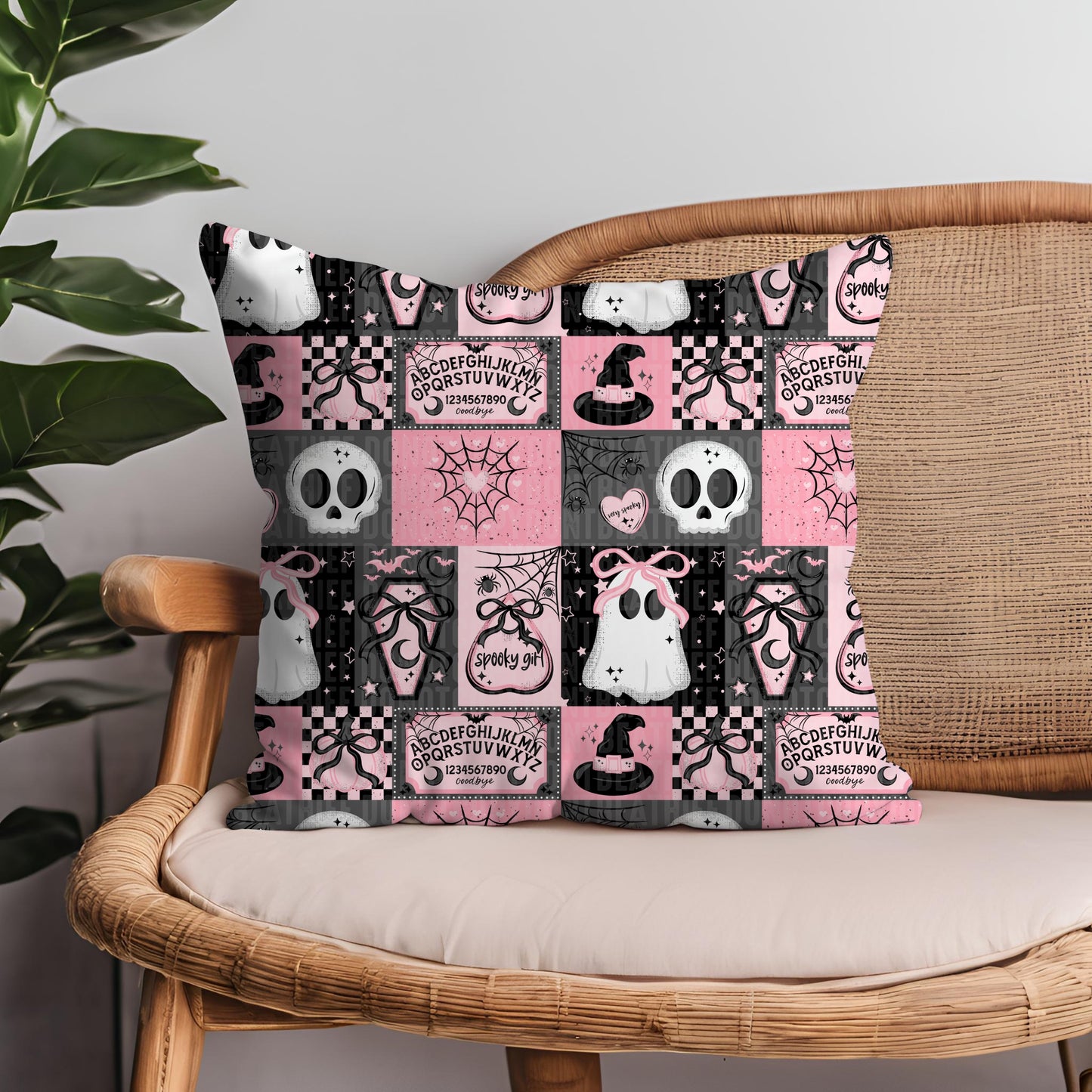 Spooky Girl Patchwork Seamless Bundle