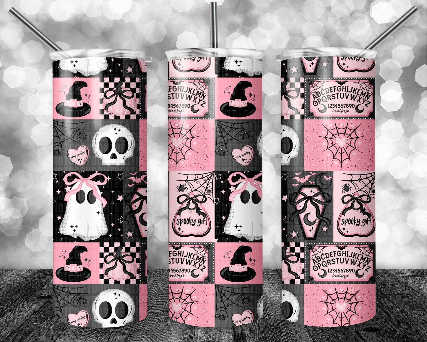 Spooky Girl Patchwork Seamless Bundle