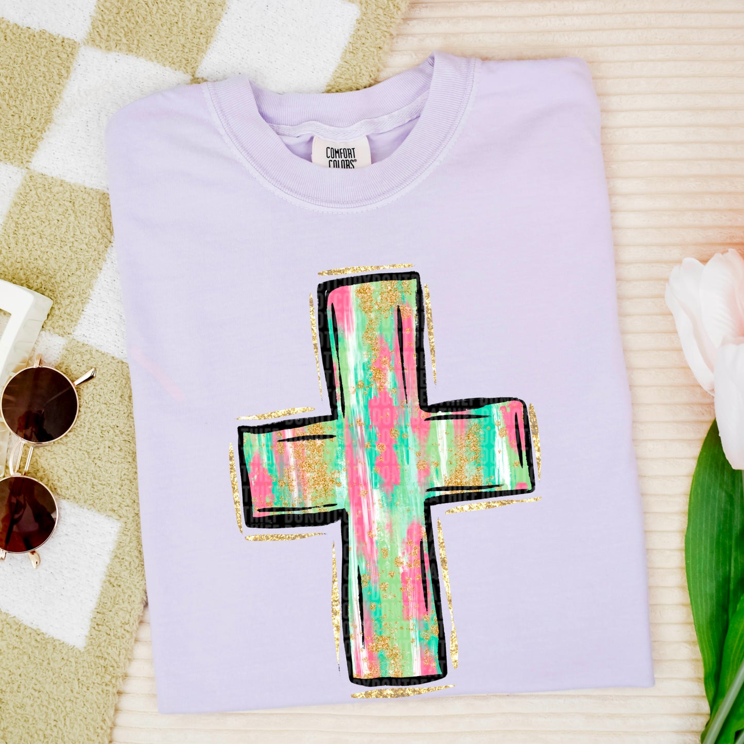 Spring Cross (Brush Stroke)