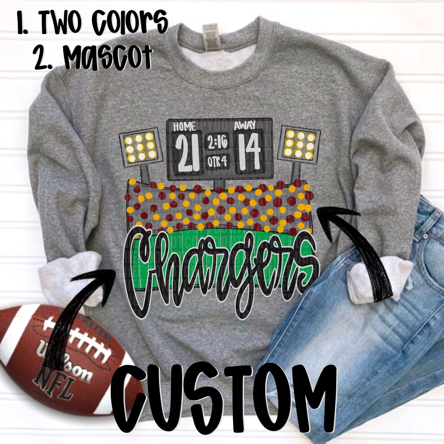 CUSTOM Football Stadium