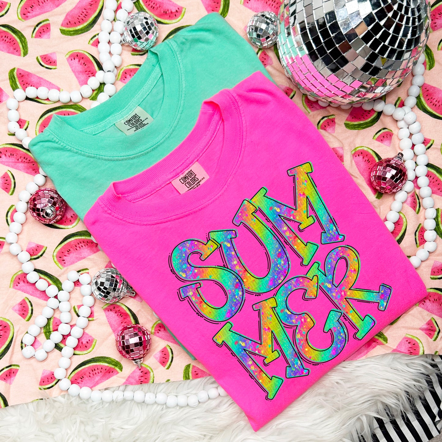 Summer Neon Glitter