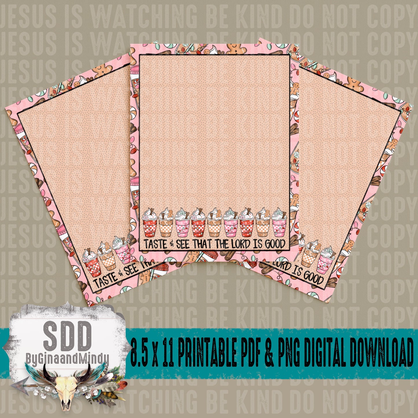 Taste & See Scripture Printable