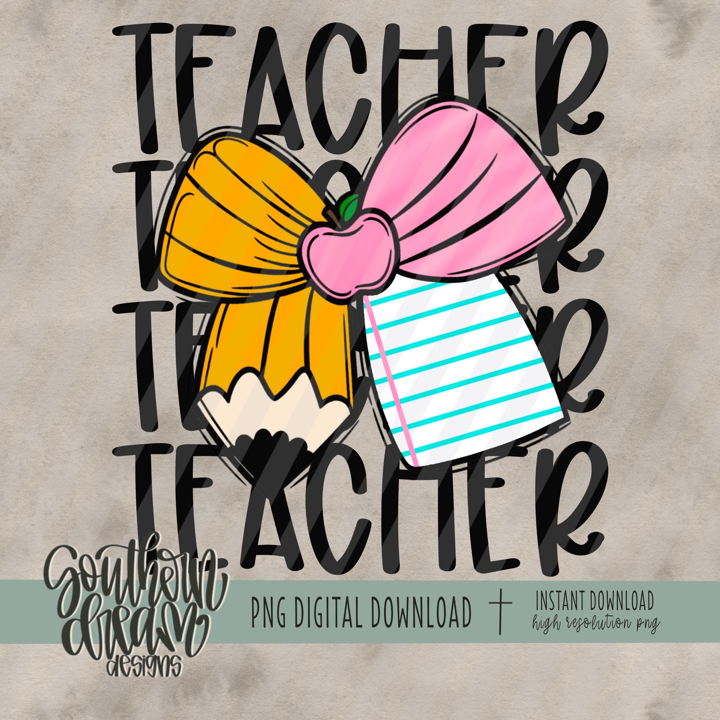 Teacher Stacked
