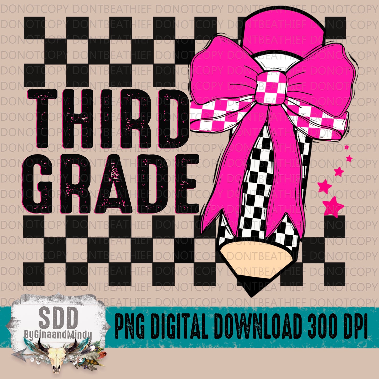 Third Grade Checkered