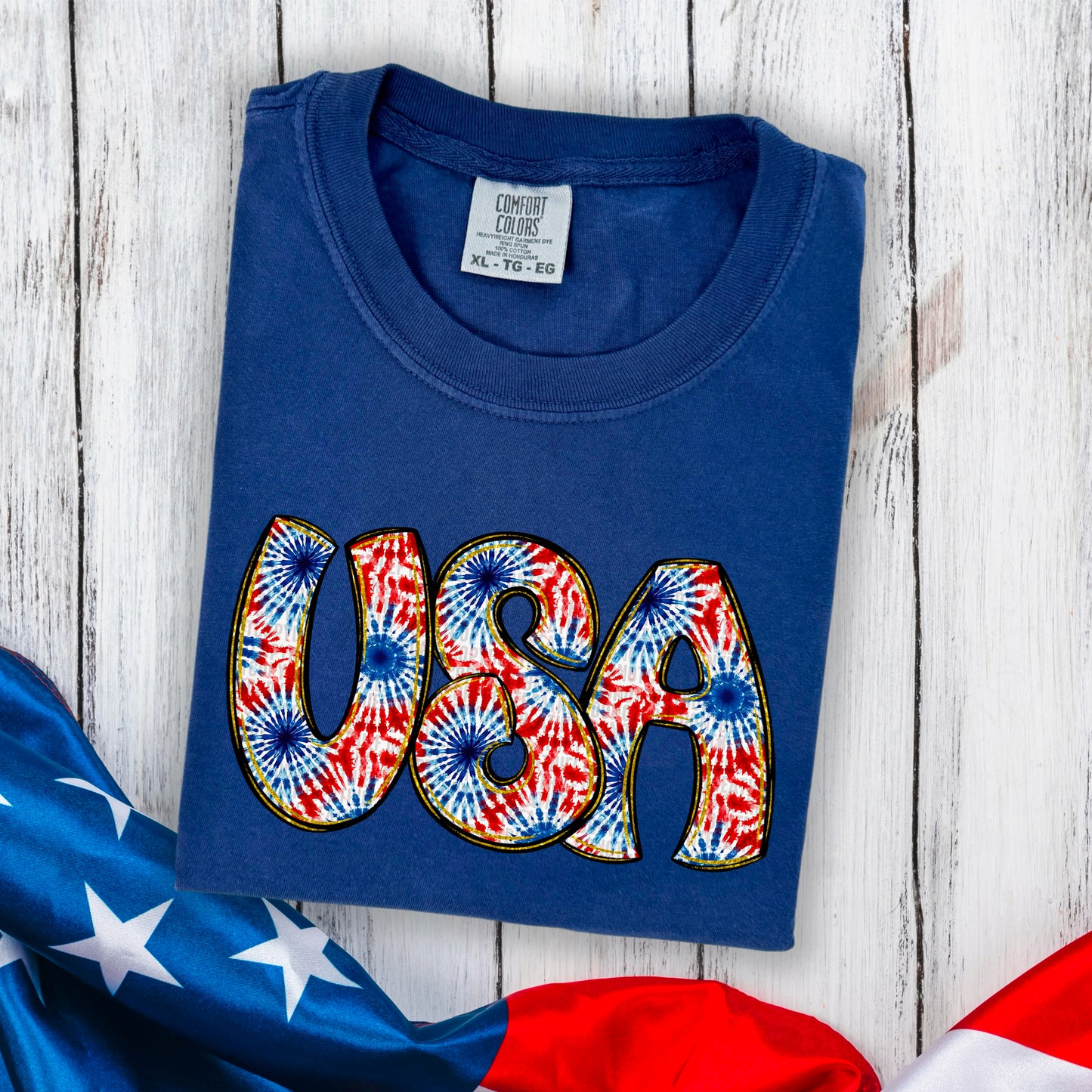USA Doodle Letters
