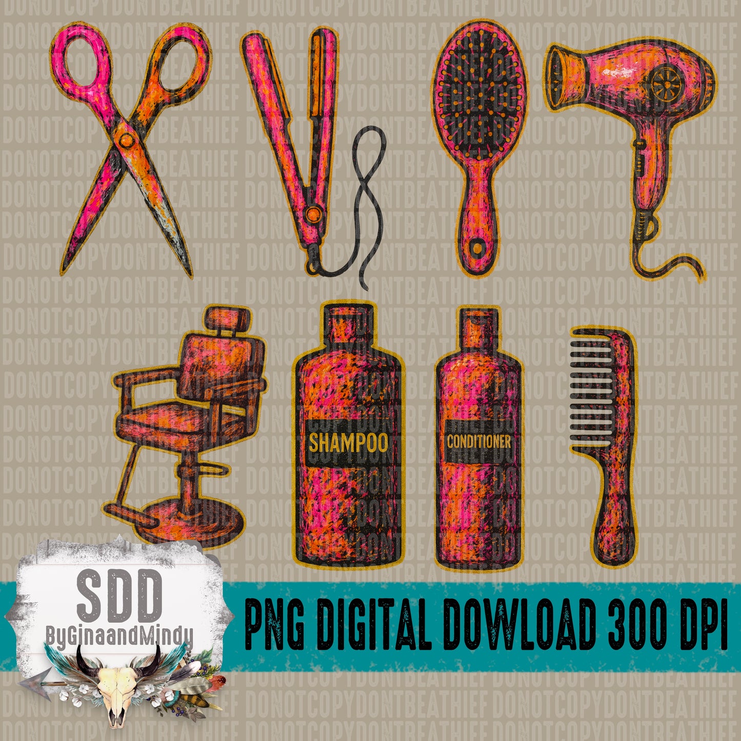 Clipart Bundle; 50 Pieces