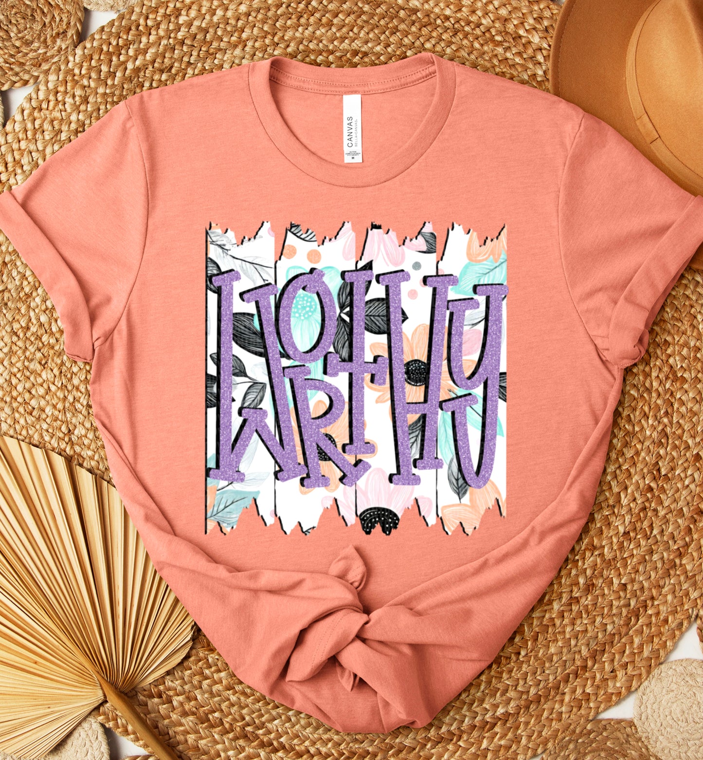 Worthy Floral Brushstroke